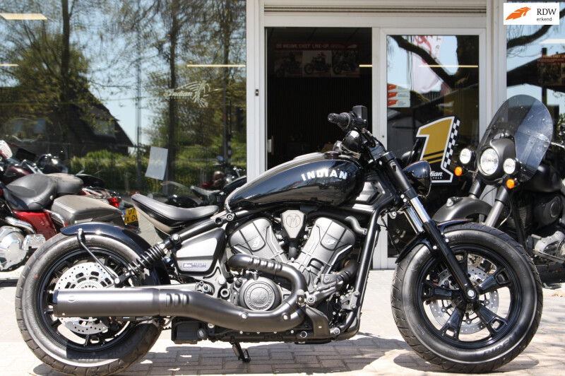 Indian Chopper Scout Sixty Bobber Maeijer Motors Ombouw.