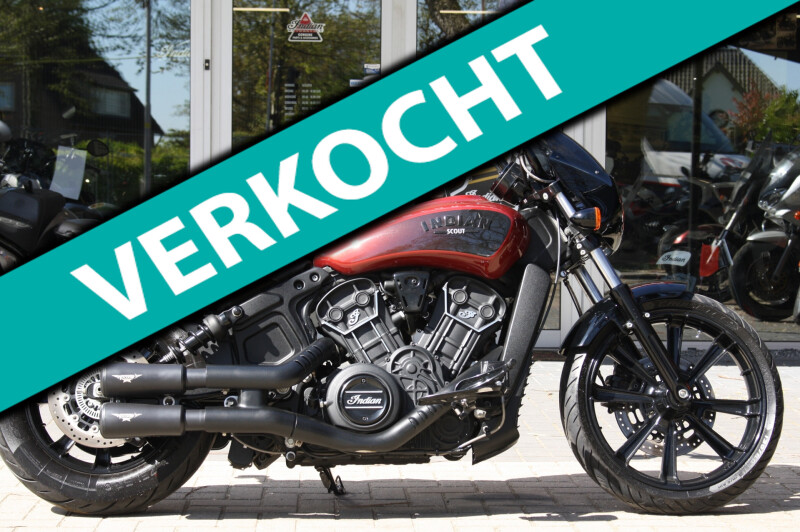 Indian Chopper Scout Rogue , 24 maanden Exclusive Dealer garantie.