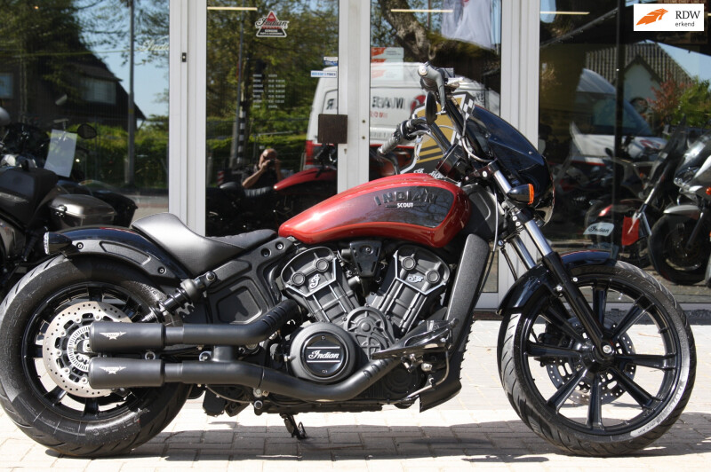 Indian Chopper Scout Rogue , 24 maanden Exclusive Dealer garantie.
