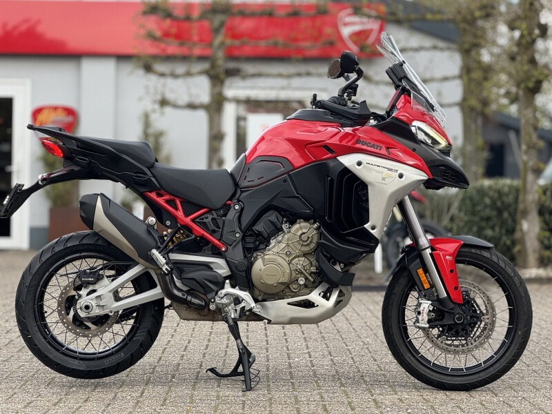 Ducati Multistrada V4 S-Rally Radar, Red