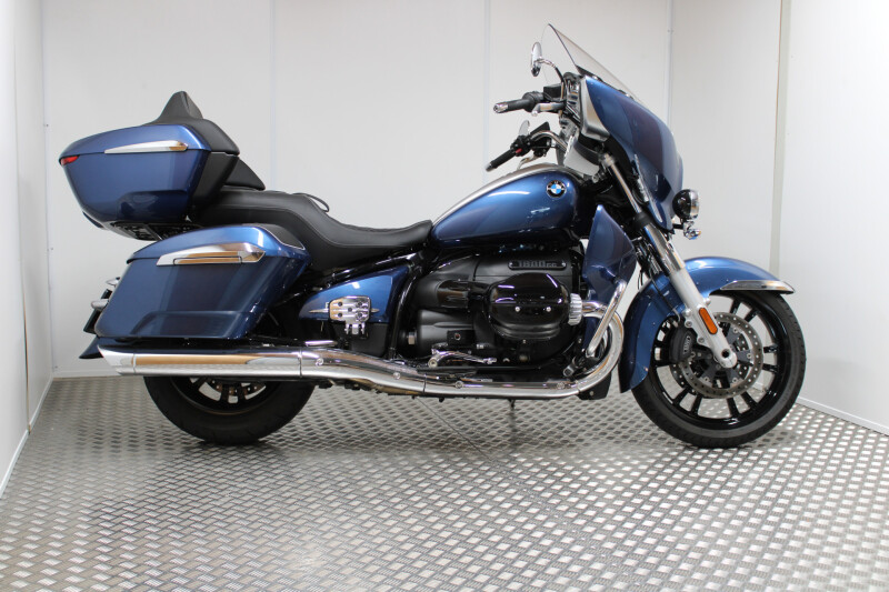 BMW R 18 Transcontinental Gravity blue Marshall Gold Series speakers BTW Voertuig