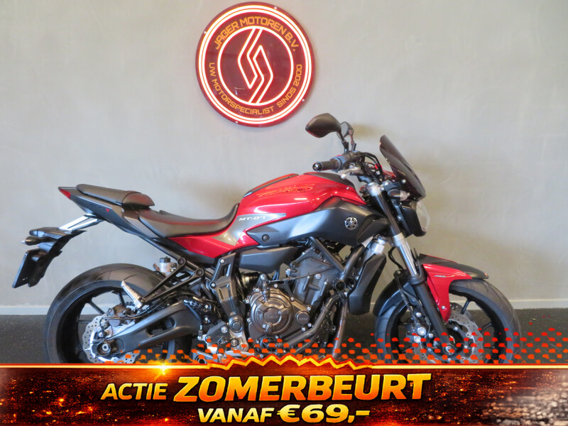 YAMAHA MT 07 MT07 ABS ZEER FRAAI!