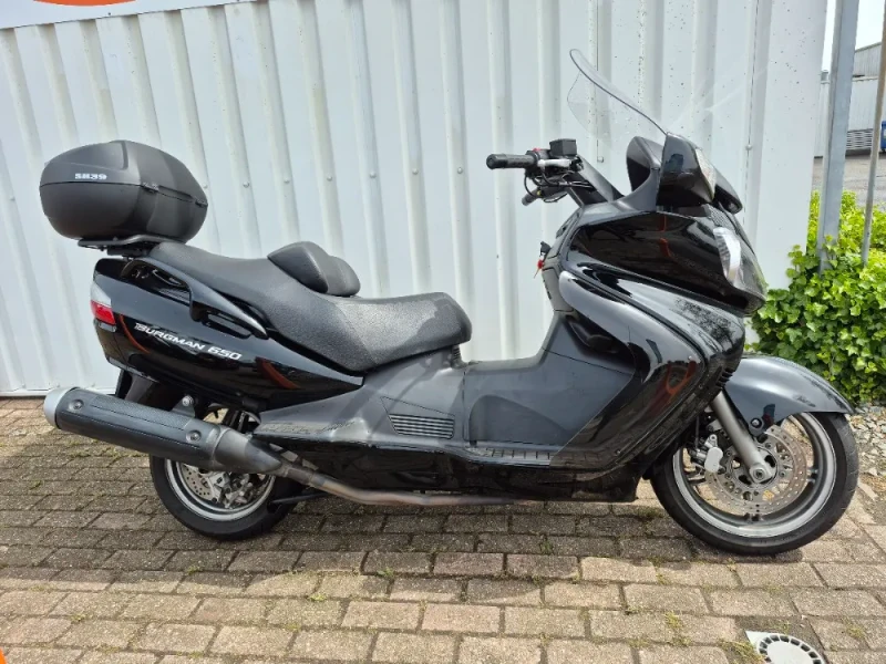 Suzuki Burgman 650 uit 2009, mooie motorscooter