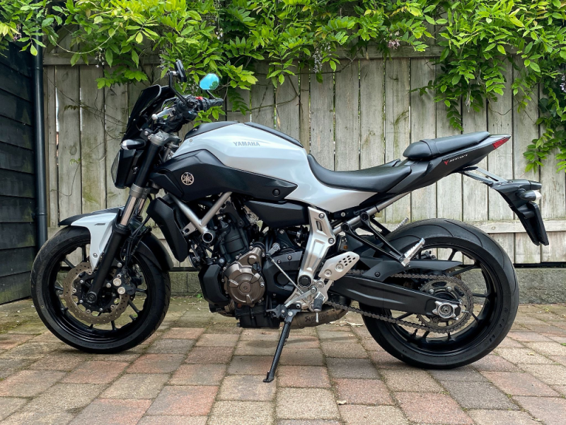 Yamaha MT-07 2015 | ABS | Akrapovic | Wit/Zwart |Nette motor