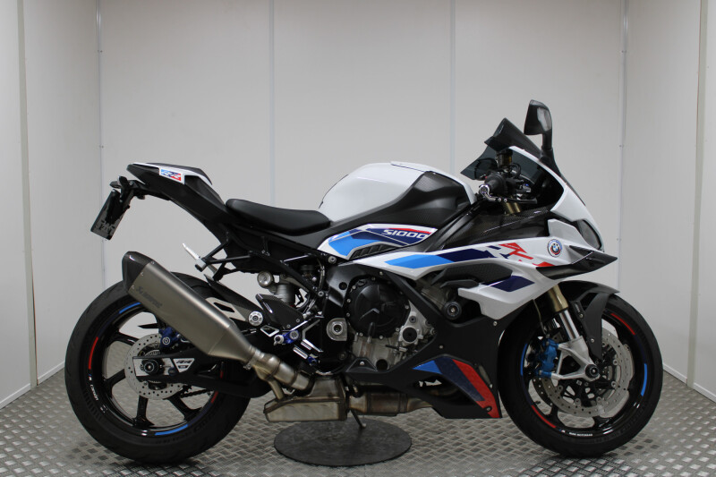 BMW S 1000 RR Light white/M Motorsport Akrapovic, Carbon velgen