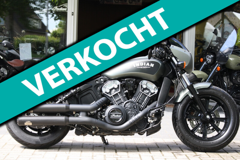 Indian Chopper 69 Scout Bobber , 24 maanden Garantie!!