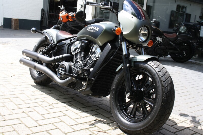Indian Chopper 69 Scout Bobber , 24 maanden Garantie!! - € 13.950 - foto 4