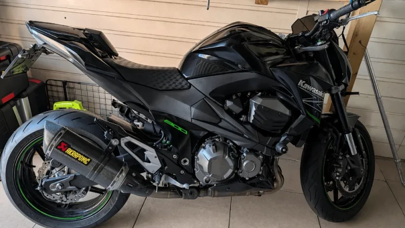Mooie Kawasaki z800 Performance 2015