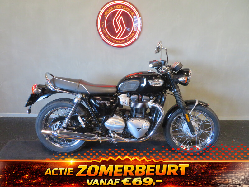 TRIUMPH BONNEVILLE T 100 NIEUWSTAAT!