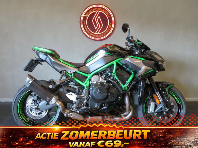 KAWASAKI Z H2 TOPSTAAT! HULK EDITION!