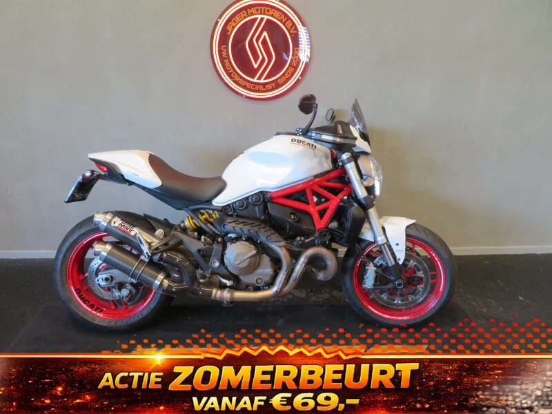 DUCATI MONSTER 821 MIVV SUPER GAAF!