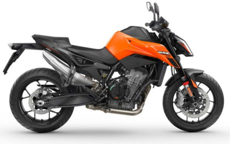 KTM 790 DUKE ORANGE