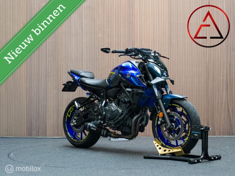 Yamaha MT-07 2024 | A2 | Akrapovic full + custom | 8.110km