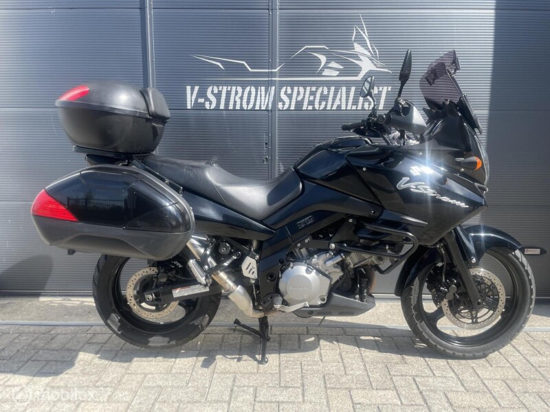 Suzuki V-Strom 1000 ABS Black Rhino, Bos uitlaten!!