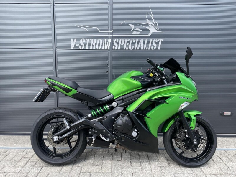 Kawasaki ER-6F ABS, sport uitlaat en slechts 32.000 km !