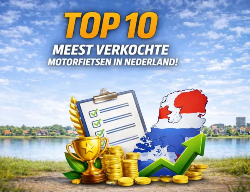 Top 10 meest verkochte nieuwe motoren in 2025