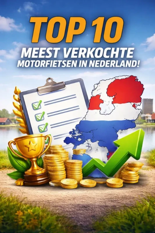 Top 10 meest verkochte nieuwe motoren in 2025