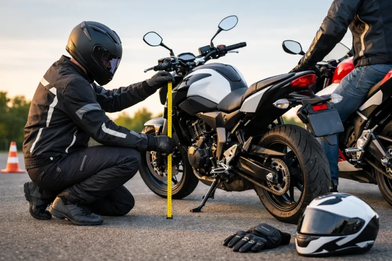 Eerste motor kiezen bij Motor2Go: lengte, zithoogte, gewicht