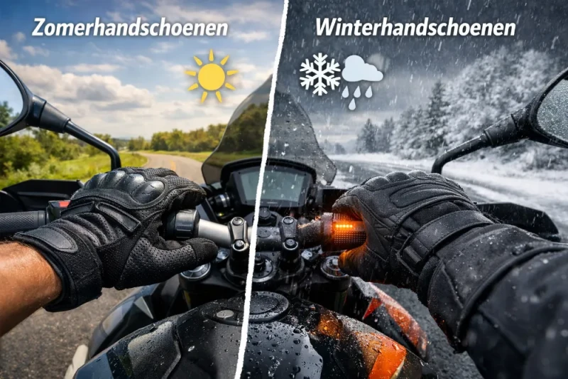 Motorhandschoenen kiezen voor twijfelachtig weer afbeelding