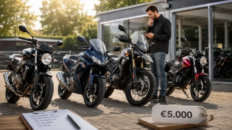De beste tweedehands motoren onder €5.000: complete koopgids