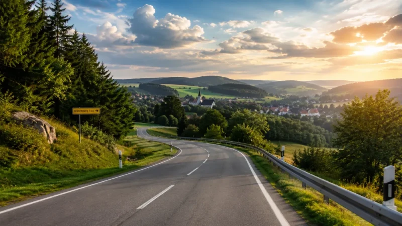 De mooiste motorroutes in Duitsland: top 5 bestemmingen voor motorrijders