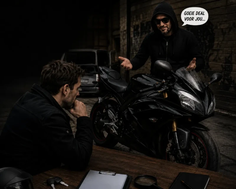 Motor gestolen check: zo controleer je een tweedehands motor veilig