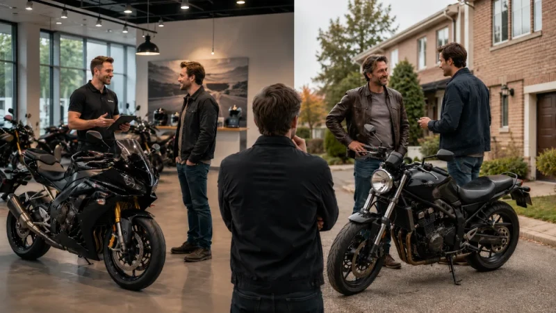 Motor kopen bij een dealer of particulier: wat zijn de voor- en nadelen?