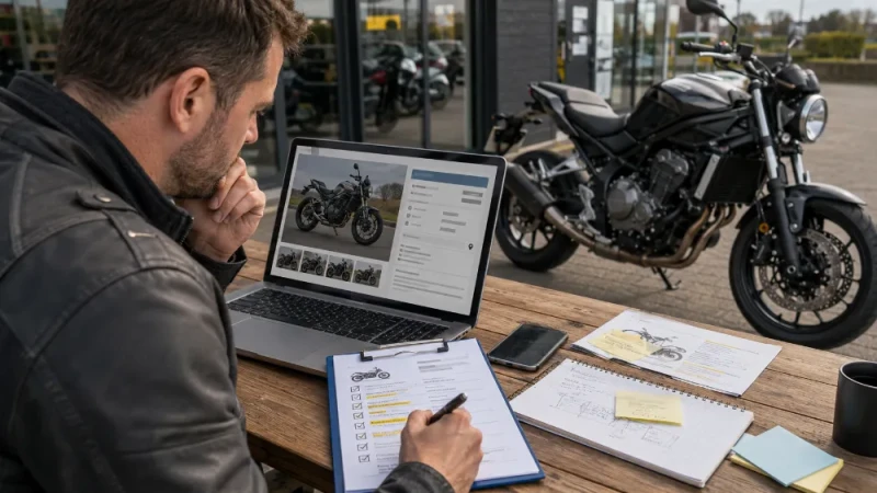 Hoe lees je een motoradvertentie kritisch? afbeelding